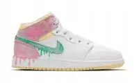 nike air jordan 1 mids 2021 se paint drip